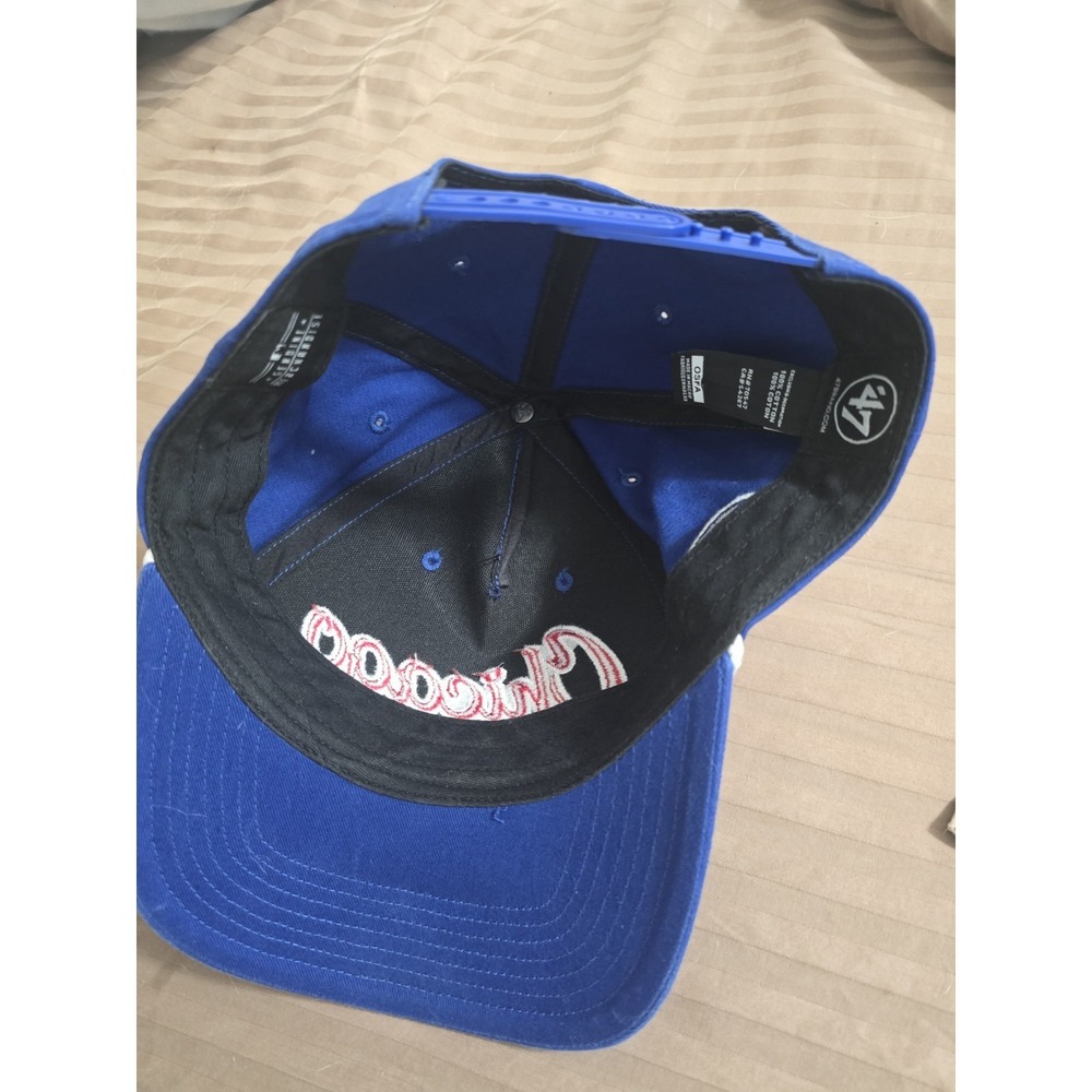 Chicago Cubs 47 Brand Blue Mens Dad Cap Strapback Hat Adjustable - Picture 4 of 7